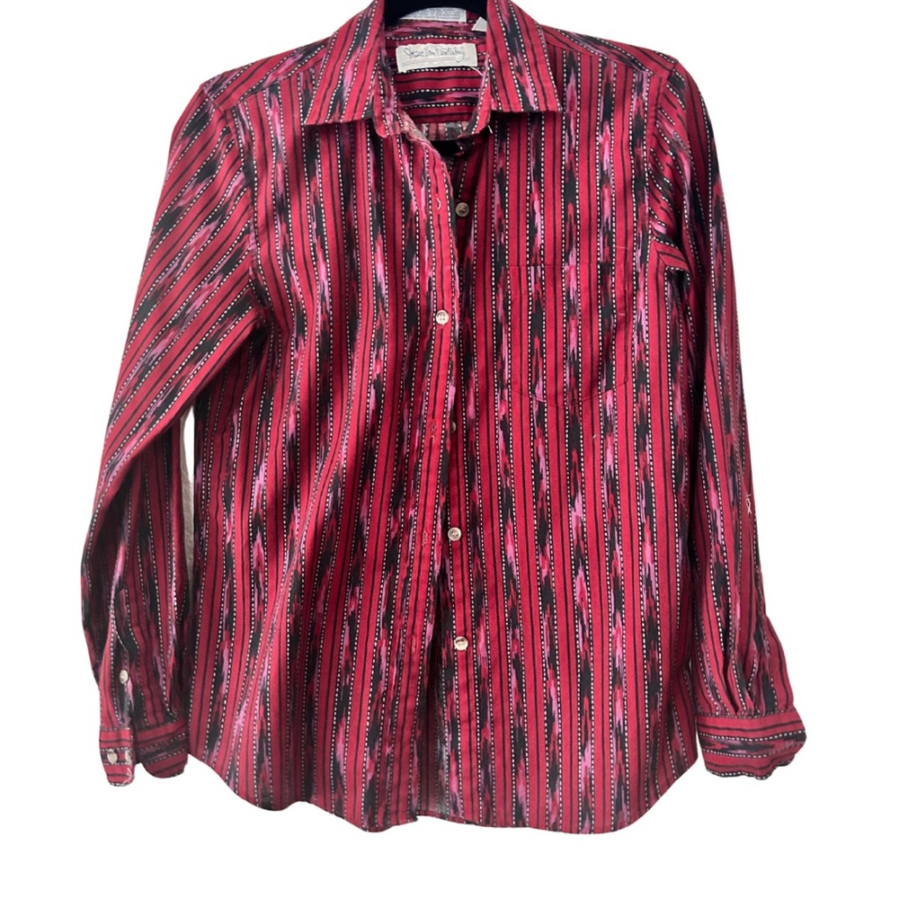 Diane Von Furstenberg Aztec Blouse